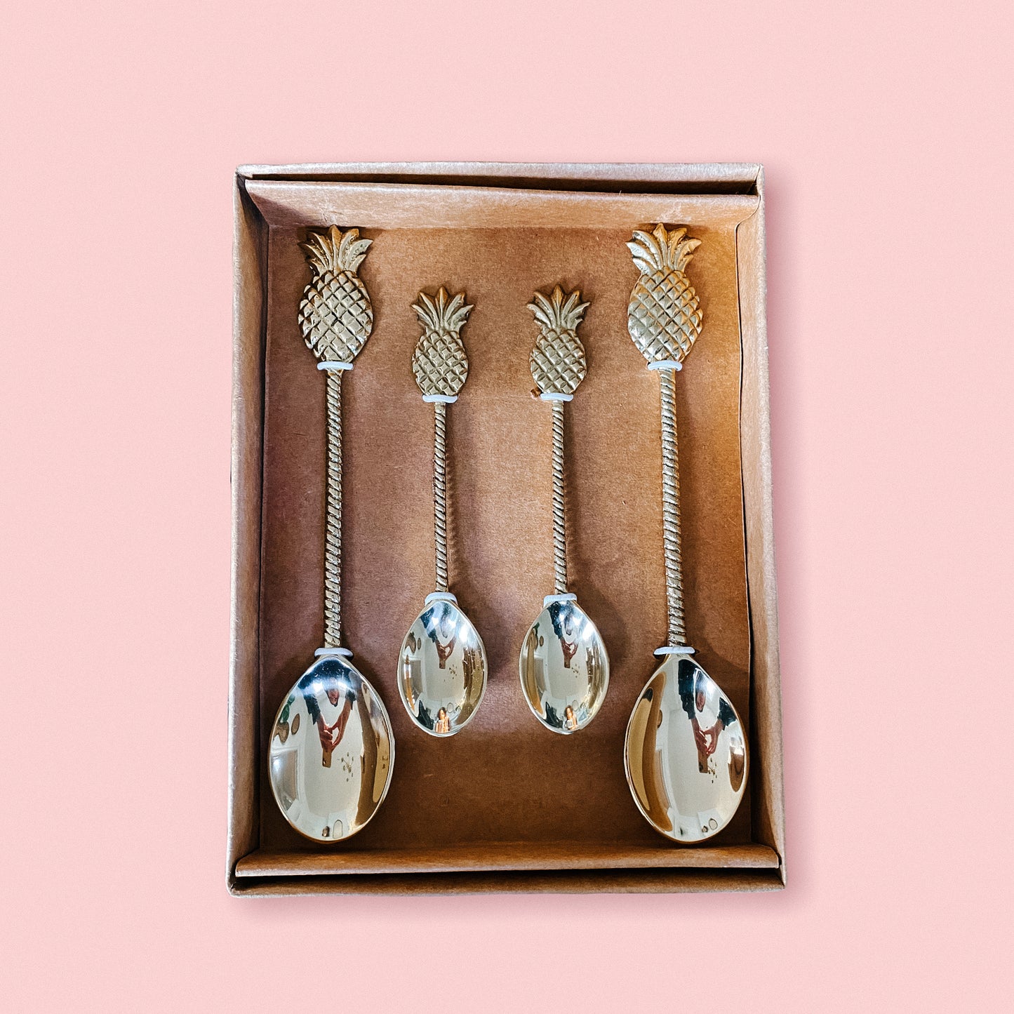 Pineapple Spoon Set