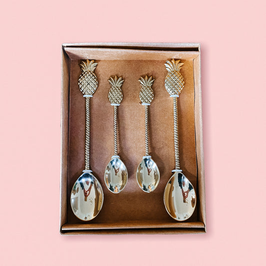 Pineapple Spoon Set