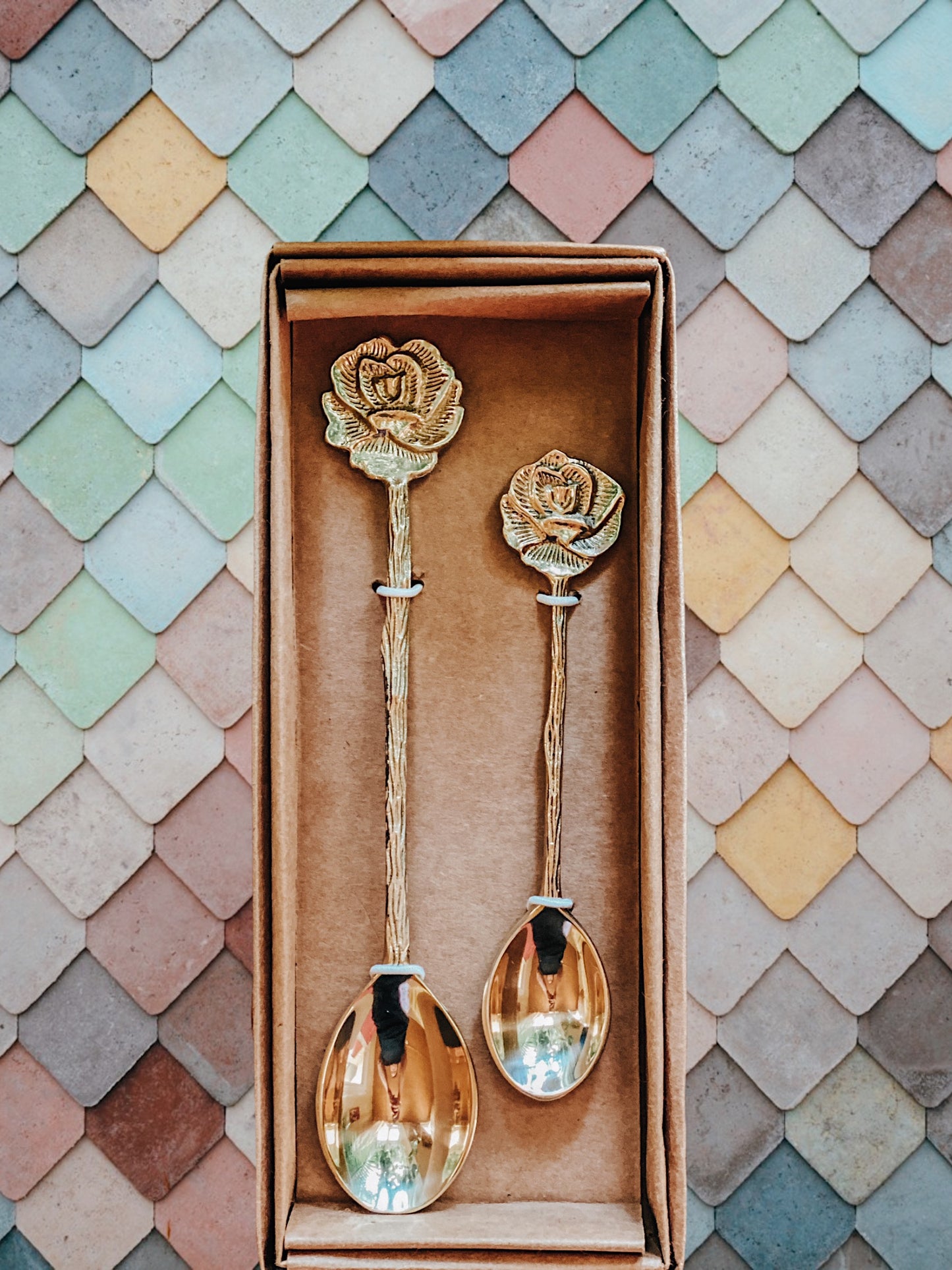 Rose Spoon Set