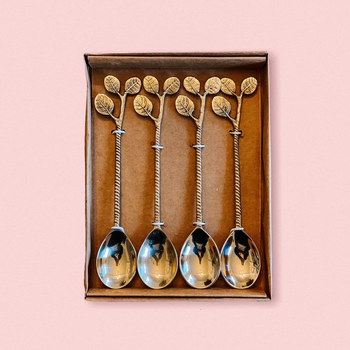 Coffee Leaf Spoon Set